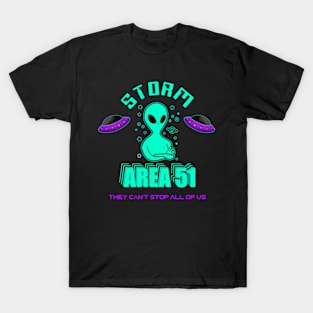 Storm Area 51 Memes - See Them Aliens Area 51 Raid T-Shirt